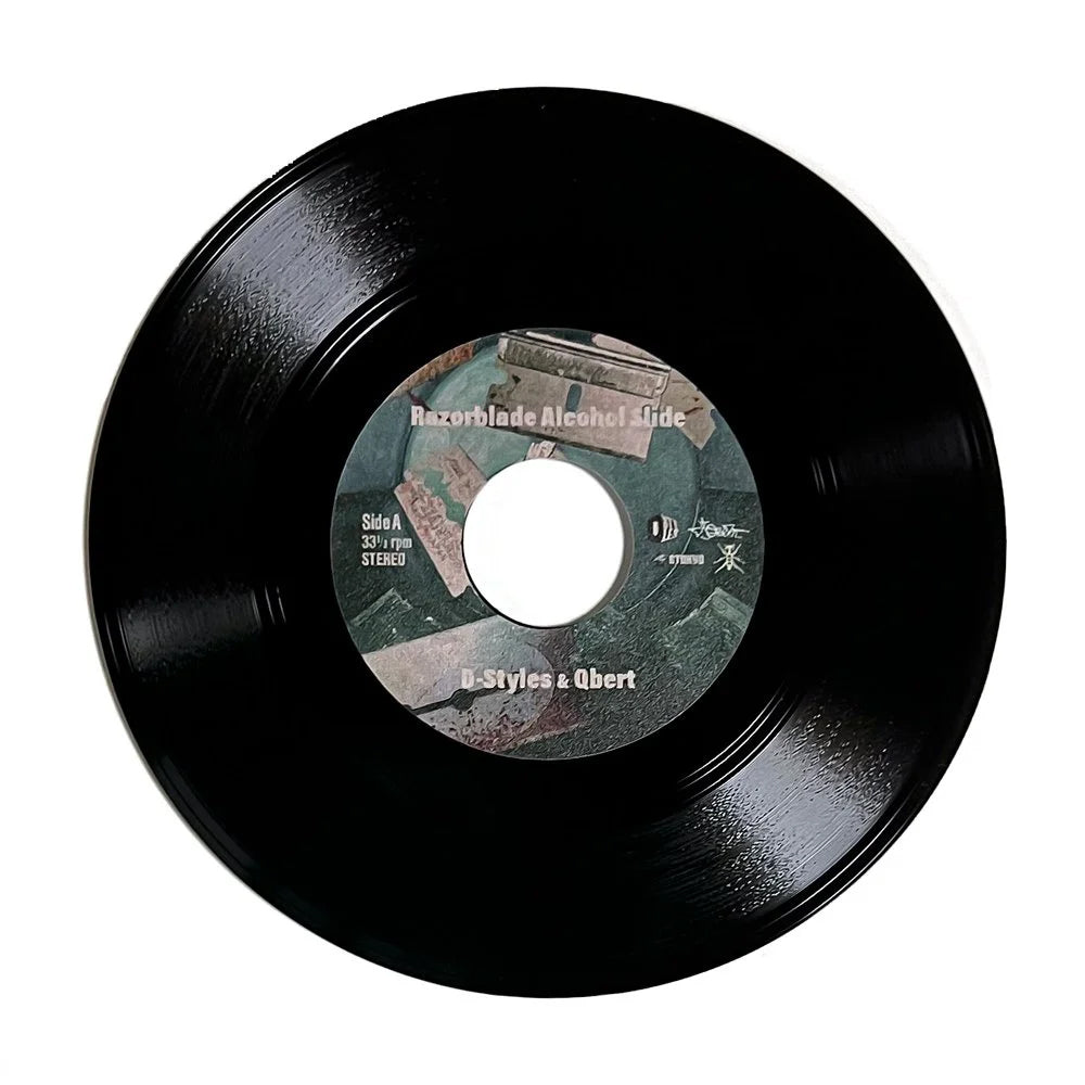 Stokyo D-Styles & Qbert Razorblade Alcohol Slide 3" Vinyl Set