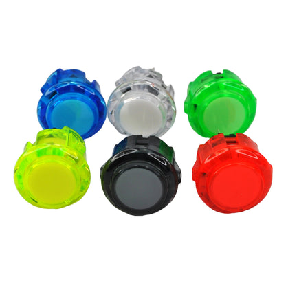 24mm Transparent/Colored Arcade Pushbutton