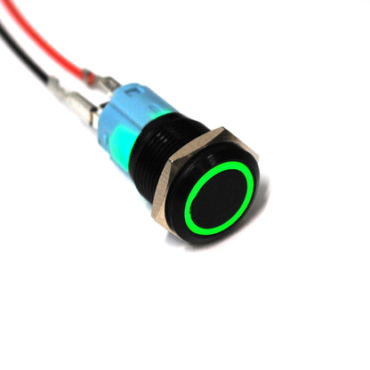 16mm Momentary LED Taster