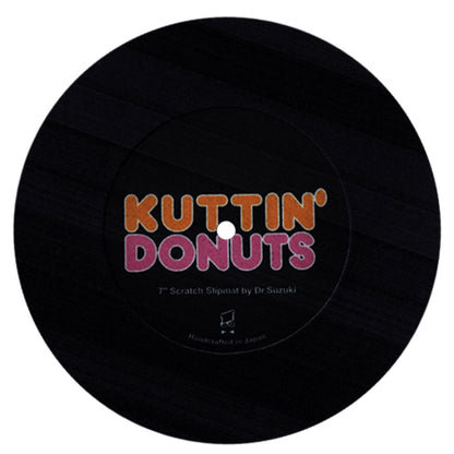 Dr.Suzuki 7" Kuttin Donuts Slipmat black
