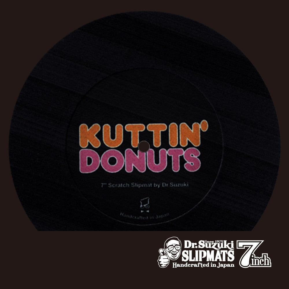 Dr.Suzuki 7" Kuttin Donuts Slipmat black