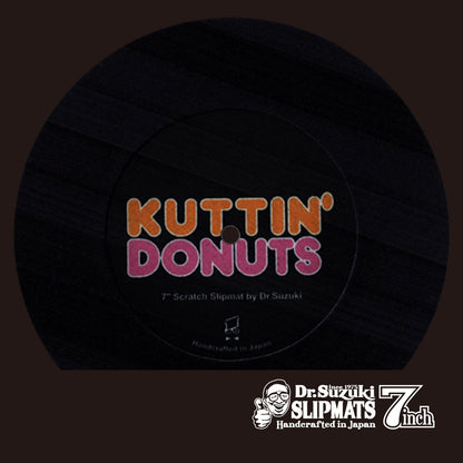 Dr.Suzuki 7" Kuttin Donuts Slipmat black