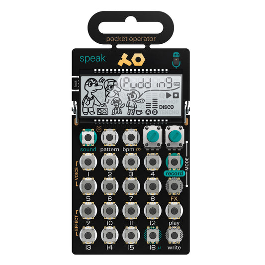 PO-35 speak Teenage Engineering