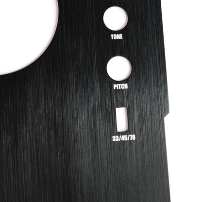 InnoFader & Effect Mod ready Faceplate for Numark PT01 Scratch