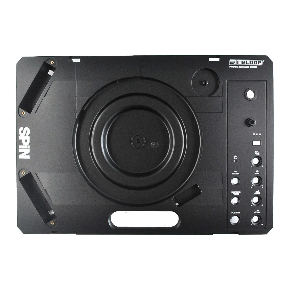 Reloop SPiN Top Gehäuse schwarz