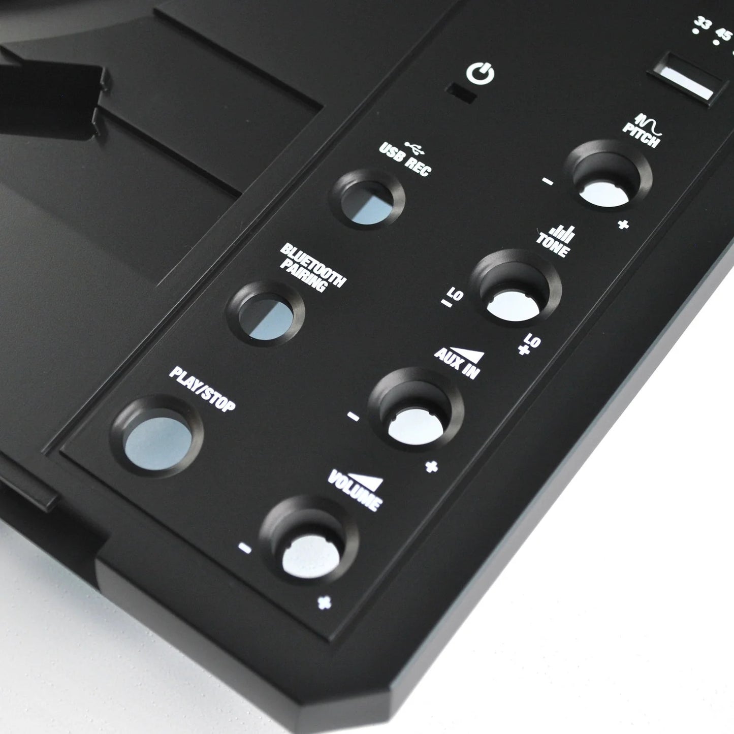 Reloop SPiN Top Gehäuse schwarz