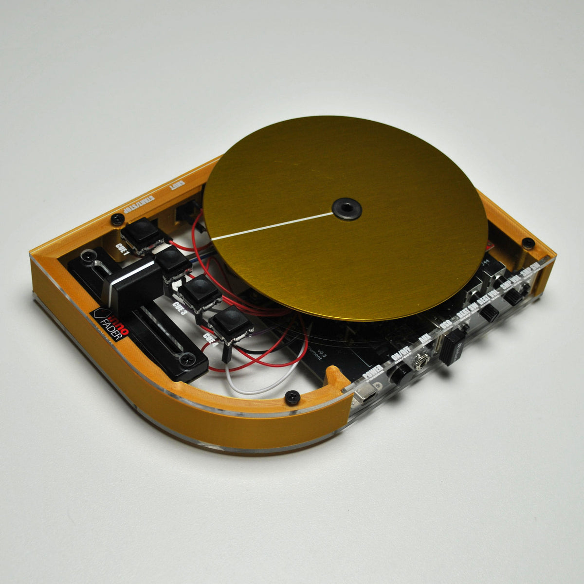 Sc1000 Turntable SC1000MK2 TE Digital Scratch Instrument Gold – PortablismGear.com