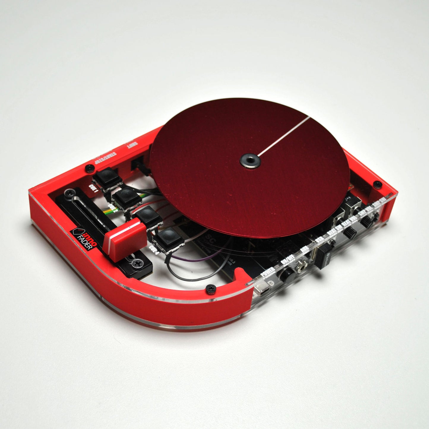 SC1000MK2 TE Digital Scratch Instrument Red