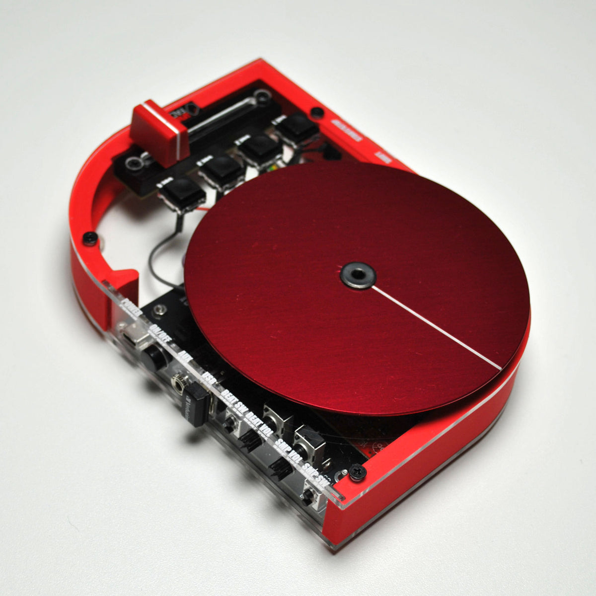 Scrach Instrument SC1000MK2 TE Digital Scratch Instrument Red – PortablismGear.com