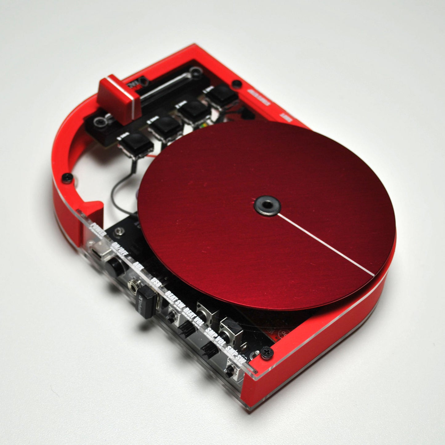 SC1000MK2 TE Digital Scratch Instrument Red